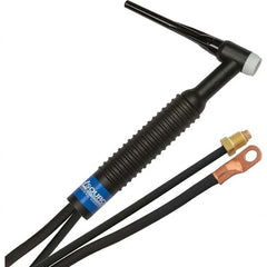 PRO-SOURCE - 200 Amp 12-1/2' Rubber Outfit 26F Air Cooled TIG Welding Torch Kit - Top Tool & Supply