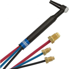 PRO-SOURCE - 250 Amp 25' Rubber Outfit 20M Water Cooled TIG Welding Torch Kit - Top Tool & Supply