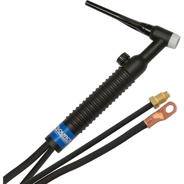 PRO-SOURCE - 200 Amp 25' Rubber Outfit 26V Air Cooled TIG Welding Torch Kit - Top Tool & Supply