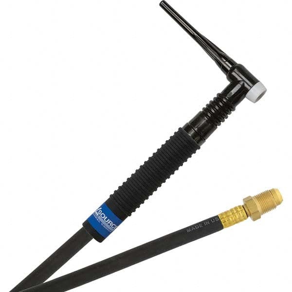 PRO-SOURCE - 200 Amp 25' Rubber Outfit 26FMT Air Cooled TIG Welding Torch Kit - Top Tool & Supply