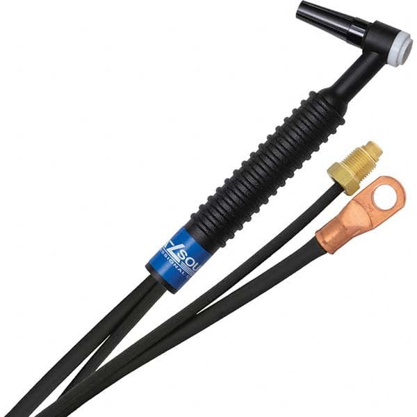 PRO-SOURCE - 125 Amp 25' Rubber Outfit 9 Air Cooled TIG Welding Torch Kit - Top Tool & Supply