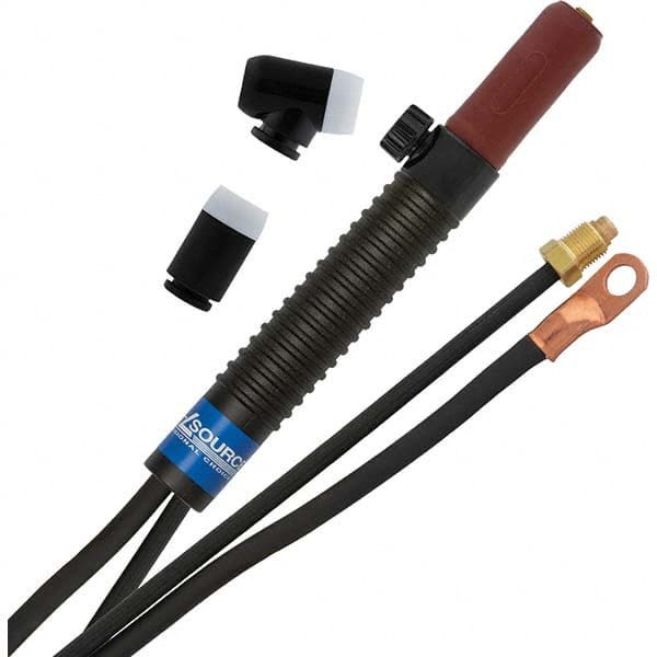 PRO-SOURCE - 200 Amp 25' Rubber Outfit 200M Air Cooled TIG Welding Torch Kit - Top Tool & Supply