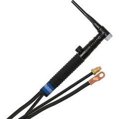 PRO-SOURCE - 200 Amp 25' Rubber Outfit 26FVMT Air Cooled TIG Welding Torch Kit - Top Tool & Supply