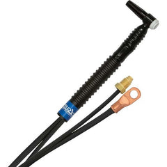 PRO-SOURCE - 125 Amp 12-1/2' Rubber Outfit 9FMT Air Cooled TIG Welding Torch Kit - Top Tool & Supply