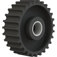 Idler Pulleys; Inside Diameter (mm): 1 in; For Belt Trade Size: XH; Pulley Slot Width: 3.063; Belt Type: XH; Inside Diameter (Inch): 1 in; Outside Diameter (Inch): 4.903 in; Outside Diameter (Decimal Inch): 4.903 in; Inside Diameter: 1 in; Outside Diamete