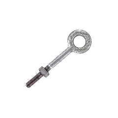 Fixed Lifting Eye Bolt: Without Shoulder, 1,000 lb Capacity, 1/2 ™ Thread, Grade 316 Stainless Steel Fully Threaded, 2″ Shank, 1-1/2″ Thread Length