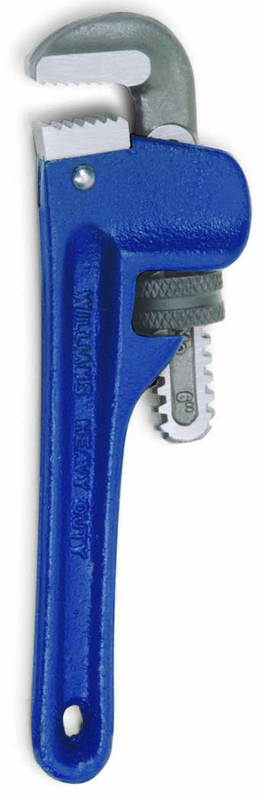 2-9/16" Pipe Capacity - 14" OAL - Cast Iron Heavy Duty Pipe Wrench - Top Tool & Supply