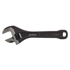 Adjustable Wrenches; Maximum Jaw Capacity: 1.26 in; Finish: Black; End Style: Hang Hole; Adjustment Type: Manual; Insulated: No; Overall Length: 8.00