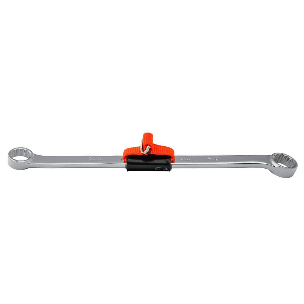 Box Wrenches; Wrench Type: Pull Wrench; Wrench Size: 11/16 in, 3/4 in; Head Type: Offset; Double/Single End: Double; Wrench Shape: Straight; Material: Steel; Finish: Chrome-Plated; Number Of Points: 12; Overall Length: 11.13