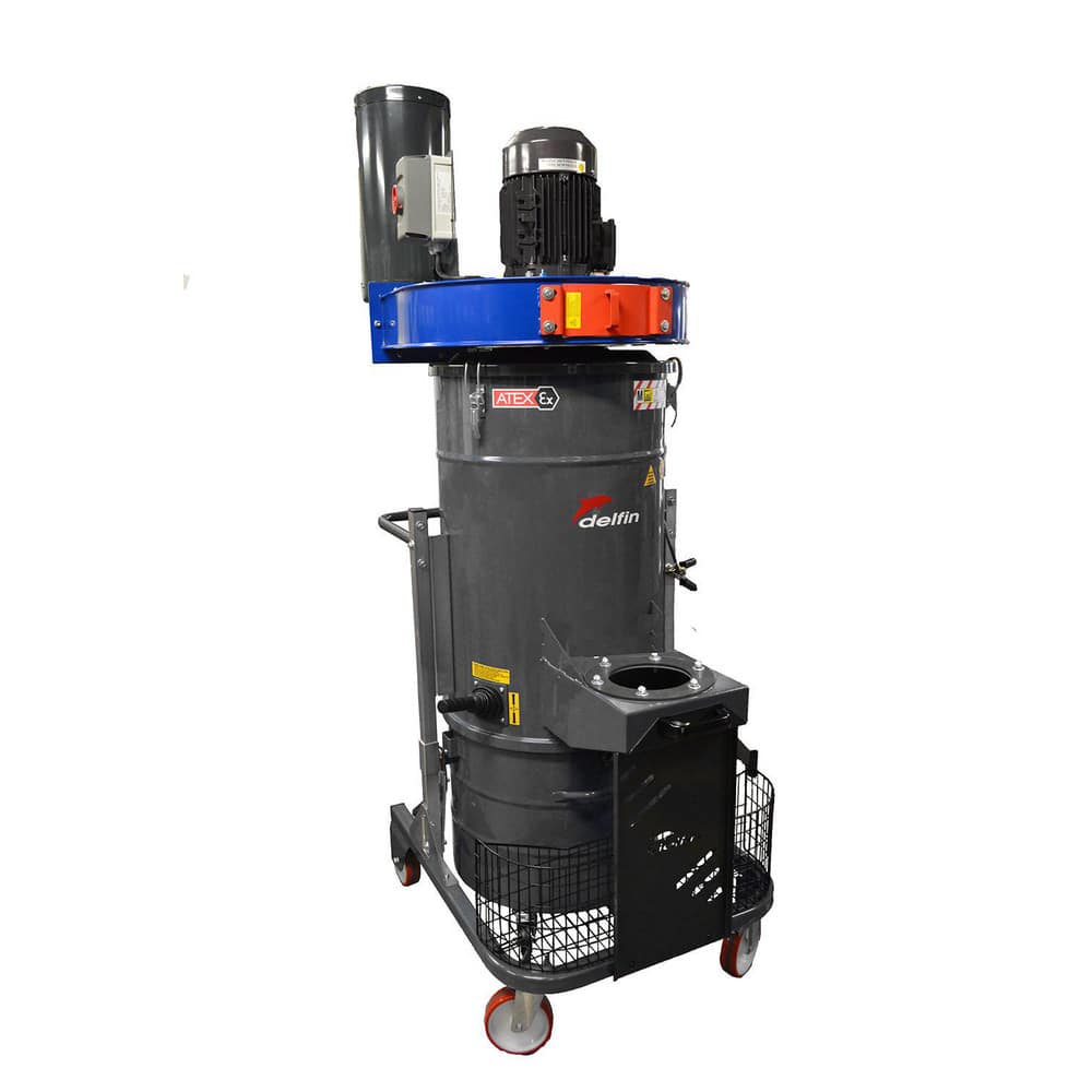 HEPA & Critical Vacuum Cleaners; Vacuum Type: Industrial Vacuum; Dust Extractor; Power Type: Electric; Filtration Type: Unrated; Tank Capacity (Gal.): 26 gal; Tank Material: Steel; Maximum Air Flow: 765; Bag Included: No; Vacuum Collection Type: Canister;