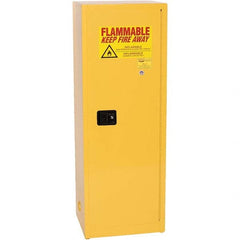 Eagle - Safety Cabinets Hazardous Chemical Type: Flammable and Combustible Liquids Color: Yellow - Top Tool & Supply