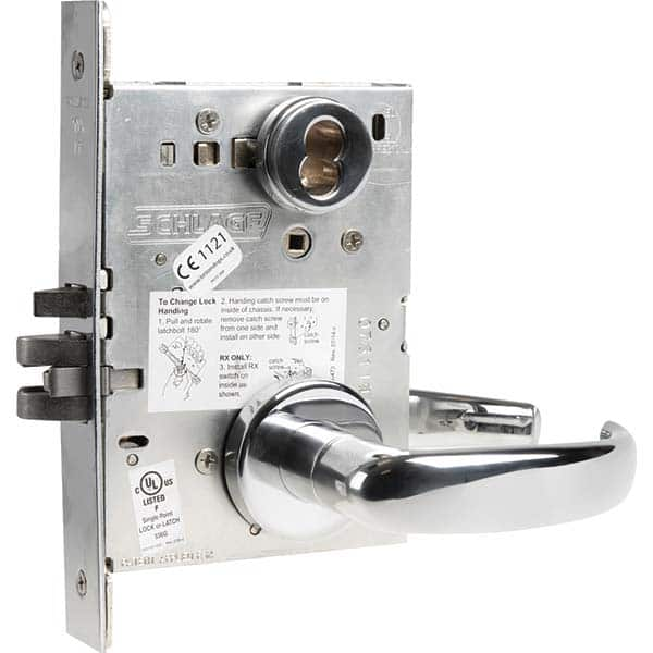 Schlage - Lever Locksets Type: Office Door Thickness: 1-3/4 - Top Tool & Supply