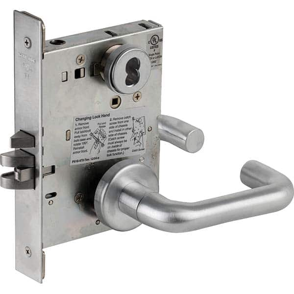 Schlage - Lever Locksets Type: Entry Door Thickness: 1-3/4 - Top Tool & Supply