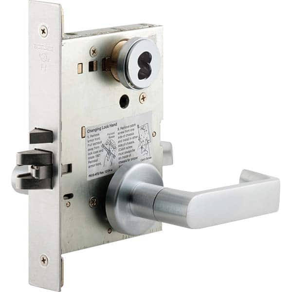 Schlage - Lever Locksets Type: Storeroom Door Thickness: 1-3/4 - Top Tool & Supply