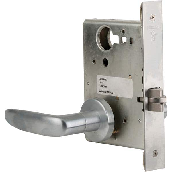 Schlage - Lever Locksets Type: Storeroom Door Thickness: 1-3/4 - Top Tool & Supply