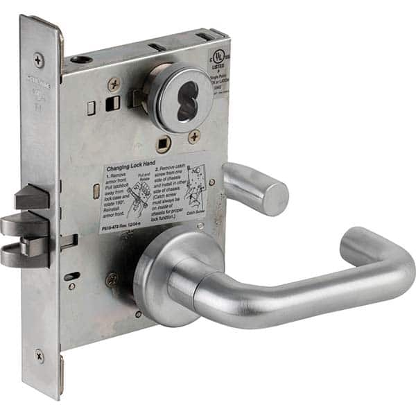 Schlage - Lever Locksets Type: Classroom Door Thickness: 1-3/4 - Top Tool & Supply