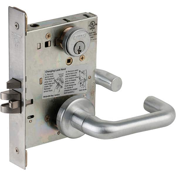 Schlage - Lever Locksets Type: Office Door Thickness: 1-3/4 - Top Tool & Supply