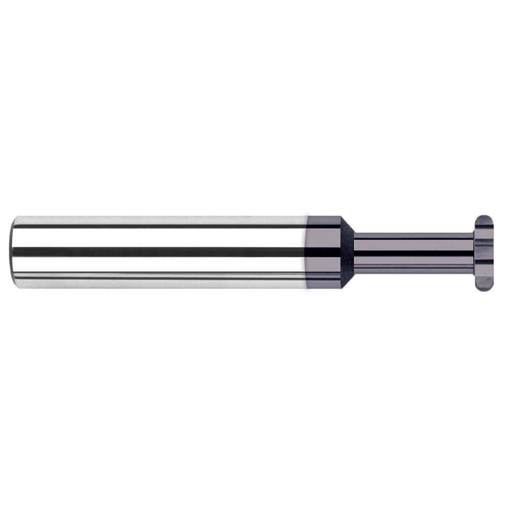 Harvey Tool - 5/8" Cut Diam, 6mm Cut Width, 5/8" Shank, Straight-Tooth Woodruff Keyseat Cutter - Exact Industrial Supply