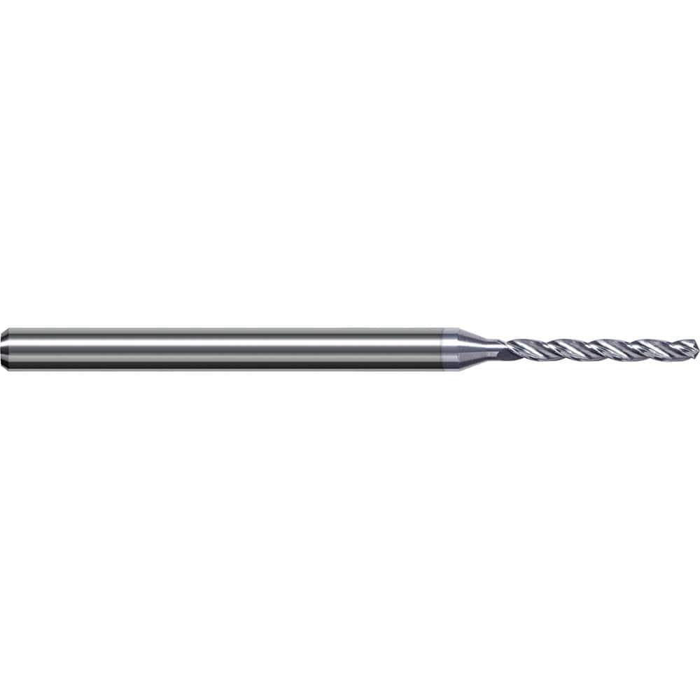 Jobber Length Drill Bit: 0.125″ Dia, 130 °, Solid Carbide TiB2 Finish, Right Hand Cut, Spiral Flute, Straight-Cylindrical Shank