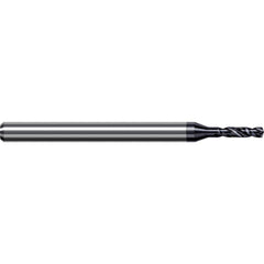 Jobber Length Drill Bit: 0.1875″ Dia, 140 °, Solid Carbide AlTiN Nano Finish, Right Hand Cut, Spiral Flute, Straight-Cylindrical Shank