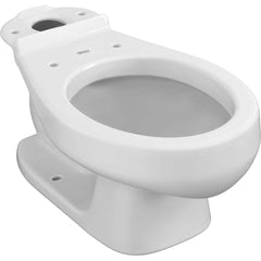 American Standard - Toilets; Type: Two-piece ; Bowl Shape: Round ; Mounting Style: Floor ; Gallons Per Flush: 1.28 ; Overall Height: 24.5 ; Overall Width: 17.25 - Exact Industrial Supply