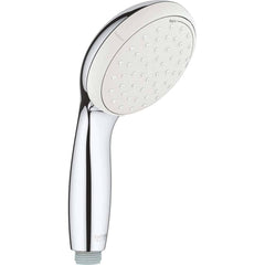 Grohe - Shower Heads & Accessories; Type: Hand Shower ; Material: Metal ; GPM: 1.50 ; Face Diameter: 4 (Inch); Finish/Coating: Polished Chrome ; Settings: Spray, Pulse, Combination Pulse-Massage - Exact Industrial Supply