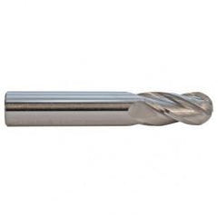 5/8 TuffCut GP Standard Length 4 Fl Ball Nose TiAlN Coated Center Cutting End Mill - Top Tool & Supply