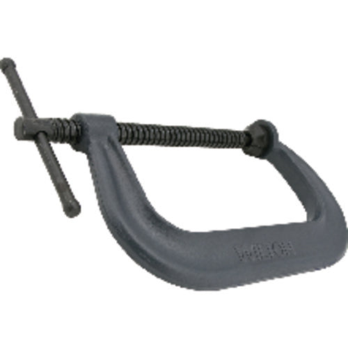 402 Series Standard C-Clamp–2 1/4″ Throat Depth–2 1/8″ Maximum Opening - Top Tool & Supply