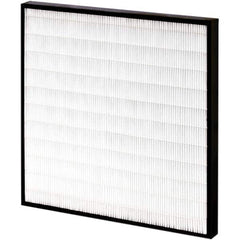 Pleated Air Filter: 20 x 24 x 4″, MERV 15, Mini-Pleat Synthetic, Plastic Frame, 2,083 CFM