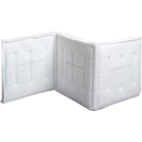 Pleated Air Filter: 16 x 336 x 1″, MERV 10 Polyester, Wire Frame