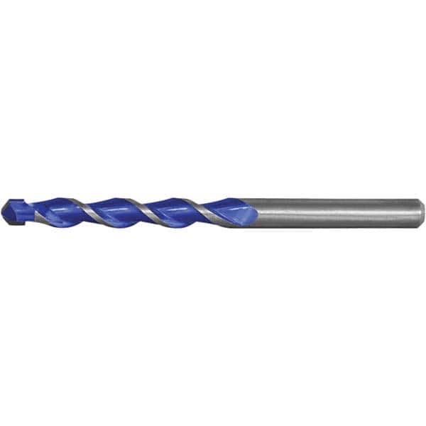 Hammer Drill Bits; Drill Bit Size (Decimal Inch): 0.5000; Usable Length (Inch): 4; 4.0 in; Overall Length (Inch): 6; 6 in; Shank Type: SDS-Plus; Number of Flutes: 2; Drill Bit Material: Carbide; High Speed Steel; Carbide Tipped; Number of Pieces: 1.000; C