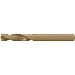 Mechanics Drill Bit: 8″ Dia, 135 ™, Cobalt, Straight-Cylindrical Shank, Split Point Steam Oxide Finish, 3.11″ OAL, RH Cut, Series 2185