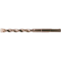 Hammer Drill Bits; Drill Bit Size (Decimal Inch): 1.0000; Usable Length (Inch): 16; 16.0 in; Overall Length (Inch): 18 in; 18; Shank Type: SDS-Plus; Number of Flutes: 2; Drill Bit Material: Carbide; High Speed Steel; Carbide Tipped; Number of Pieces: 1.00