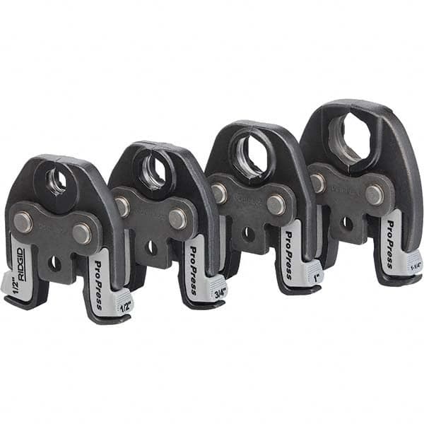 Ridgid - Presser Replacement Jaws Type: Pressing Jaws Jaw Size Range: 3/4" to 1-1/4" (Inch) - Top Tool & Supply