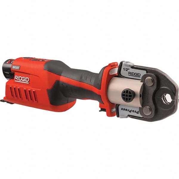 Ridgid - Benders, Crimpers & Pressers Type: Pressing Tool Kit Maximum Pipe Capacity (Inch): 1-1/4 - Top Tool & Supply