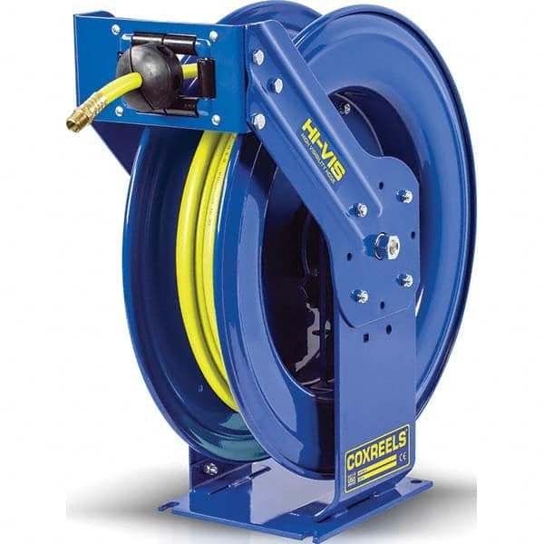 CoxReels - 75' Spring Retractable Hose Reel - Top Tool & Supply