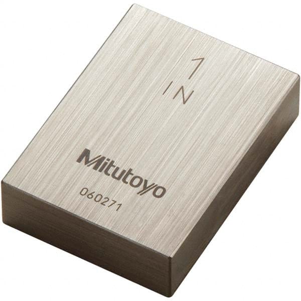 Mitutoyo - Gage Blocks & Spacers Type: Gage Block Size (Decimal Inch): 1.00000 - Top Tool & Supply