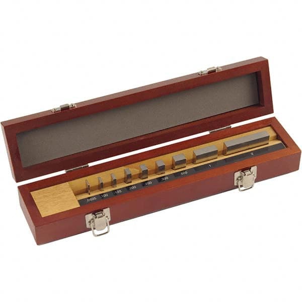 Mitutoyo - Gage Block & Spacer Sets Type: Gage Block Set Accuracy Grade: AS-1 - Top Tool & Supply