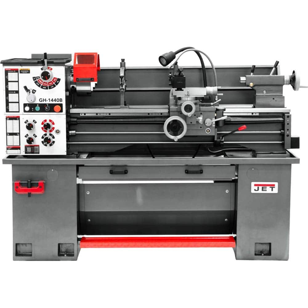 Jet - Bench, Engine & Toolroom Lathes Machine Type: Bench Lathe Spindle Speed Control: Geared Head - Top Tool & Supply