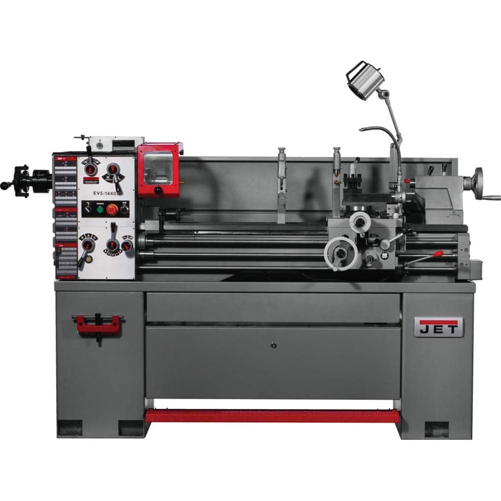 Jet - Bench, Engine & Toolroom Lathes Machine Type: Bench Lathe Spindle Speed Control: Electronic Variable Speed - Top Tool & Supply