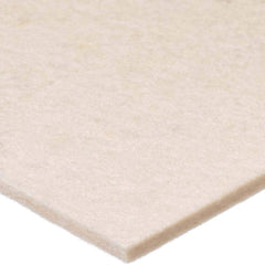 USA Sealing - Felt Sheets; Material: Felt ; Thickness (Decimal Inch): 0.0625 ; Thickness (Inch): 1/16 ; Width (Inch): 36.0000 ; Length (Inch): 36 ; Density (Lb./Sq. Yd.): 16.00 - Exact Industrial Supply
