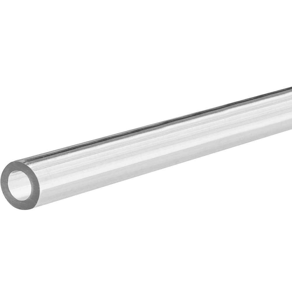 USA Sealing - Plastic, Rubber & Synthetic Tube; Inside Diameter (mm): 9.0000 ; Outside Diameter (mm): 13.0000 ; Wall Thickness (mm): 2.00 ; Material: Silicone ; Maximum Working Pressure (psi): 30 ; Color: Translucent White - Exact Industrial Supply