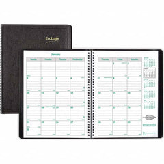 Brownline - Note Pads, Writing Pads & Notebooks Writing Pads & Notebook Type: Monthly Planner Size: 11 x 8-1/2 - Top Tool & Supply