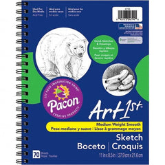 Pacon - Note Pads, Writing Pads & Notebooks Writing Pads & Notebook Type: Sketch Size: 11 x 8-1/2 - Top Tool & Supply