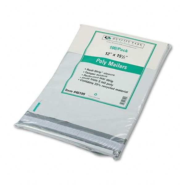 Quality Park - Mailers, Sheets & Envelopes Type: Poly Mailer Style: Peel-Off Self-Seal - Top Tool & Supply