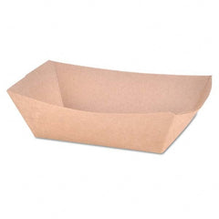 SCT - Paper Food Baskets, Brown Kraft, 1 lb Capacity, 1000/Carton - Top Tool & Supply