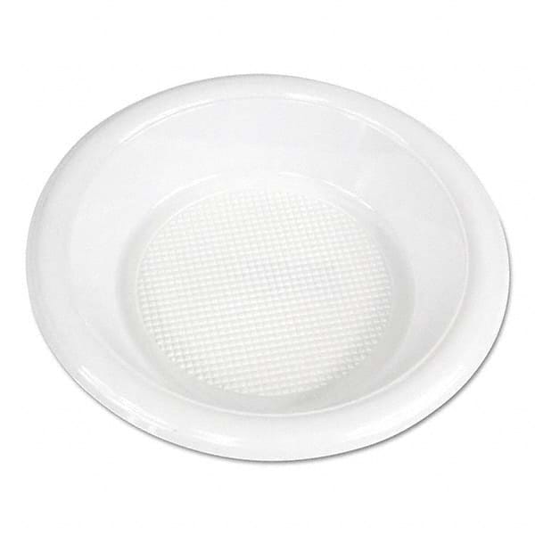 Boardwalk - Hi-Impact Plastic Dinnerware, Bowl, 10-12 oz, White, 1000/Carton - Top Tool & Supply