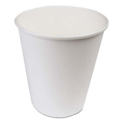 Boardwalk - Paper Hot Cups, 10 oz, White, 1000/Carton - Top Tool & Supply