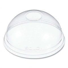 DART - Ultra Clear Dome Cold Cup Lids f/16-24 oz Cups, PET, 1000/Carton - Top Tool & Supply