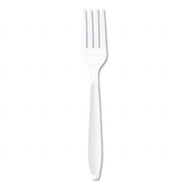 DART - Impress Heavyweight Full-Length Polystyrene Cutlery, Fork, White, 1000/Carton - Top Tool & Supply